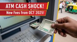 अक्टूबर 2025 से ATM से कैश निकालना मुश्किल अब लगेगा ज्यादा चार्ज