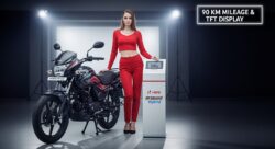 Hero HF Deluxe Hybrid – बजट बाइक में 90KM Mileage और TFT Display का कमाल