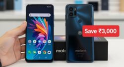 ₹3,000 डिस्काउंट ऑफर के साथ Moto 5G फोन – मिलेगा 68W चार्जिंग