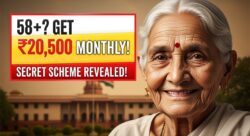 अगर आपकी उम्र 58+ है तो सरकार आपको हर महीने ₹20,500 देगी – जानिए इस गुप्त स्कीम के बारे में