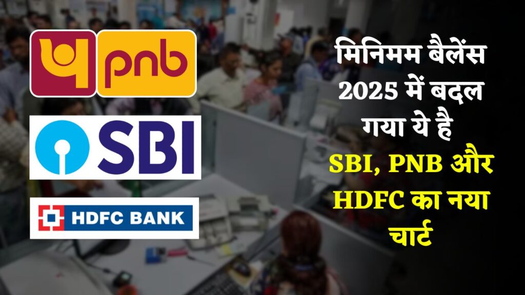 Minimum Balance Limit 2025